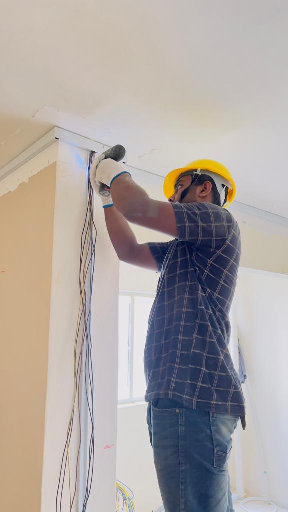 Electrical work at Anthony Rd