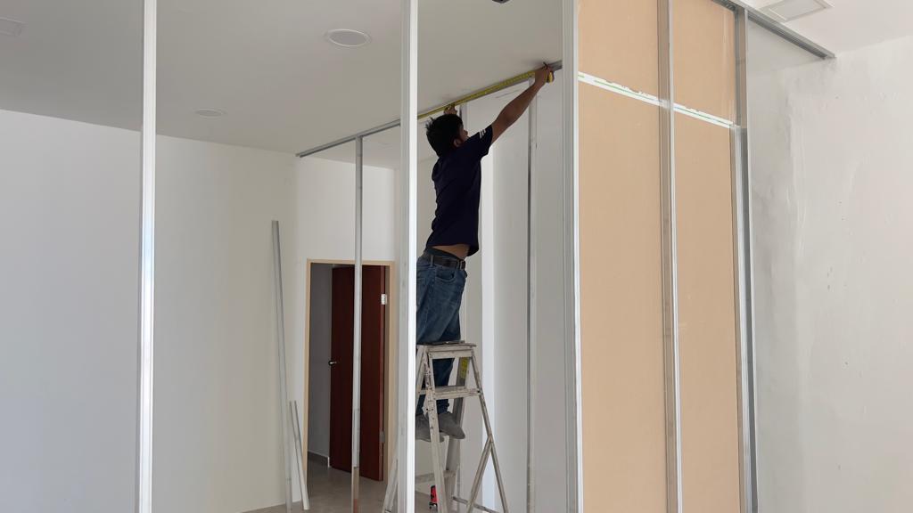Office False Partition at Hertford Rd